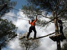 Circuito Aventura Aéreo Forestal - Barcelona zona Barcelona