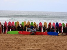 Surfing en Cantabria.