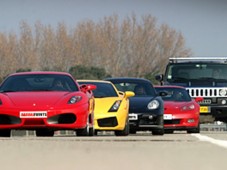 3 Supercoches - 3 vueltas en Cheste Valencia