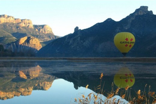 Travesía en Globo por el Montsec y Mont-Rebei