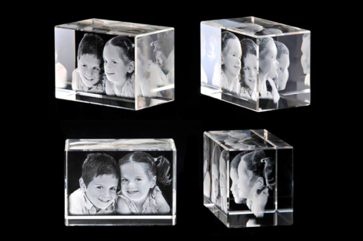 Cristal Vertical u Horizontal - 200x150x100mm - 1 a 12 personas
