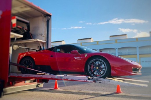 Conducir un Ferrari 458 Italia 1 vuelta - En circuito