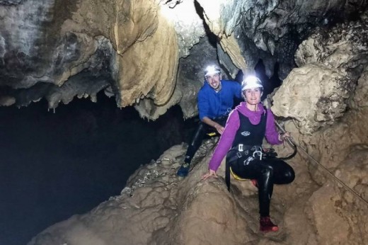 Espeleología en Huesca