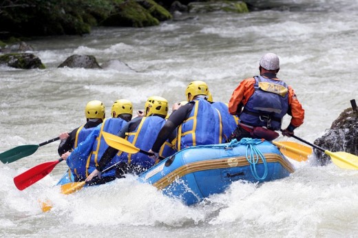 River Rafting Tour Saane
