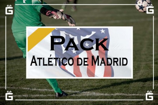 Pack regalo Atlético de Madrid ORO