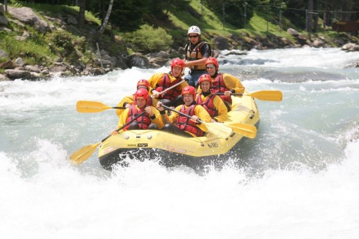 Rafting en Trentino