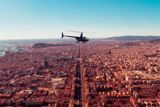 Vuelo en Helicóptero por Barcelona