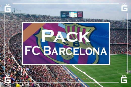 Pack Regalo FC Barcelona  Partido + museo + regalo oficial Barça