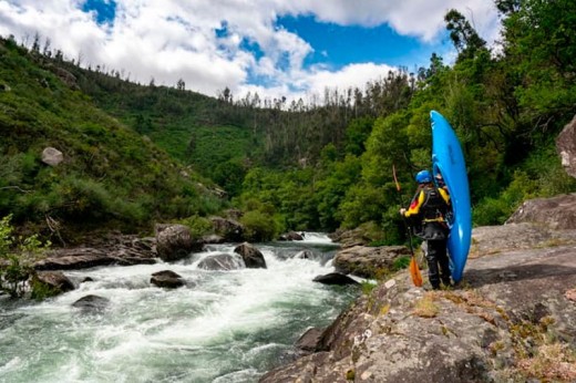 Descensos en kayak por Galicia