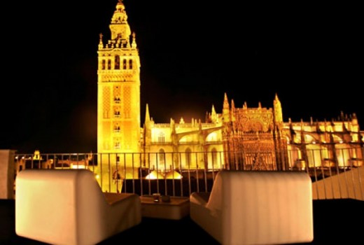 Noche especial en un hotel de lujo en Sevilla