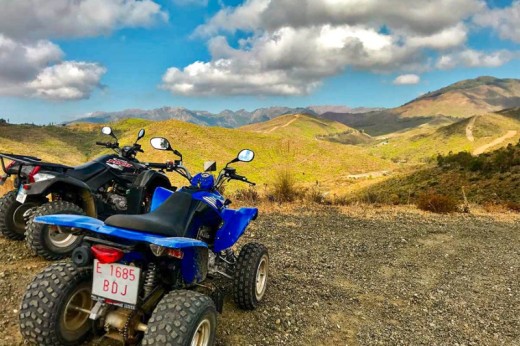 Ruta Quad por las montañas de la Costa del Sol