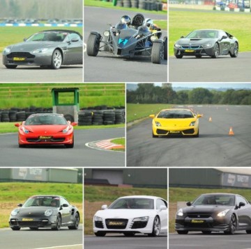 Conduce un Aston Martin, un Ferrari y un Lamborghini (Reino Unido)