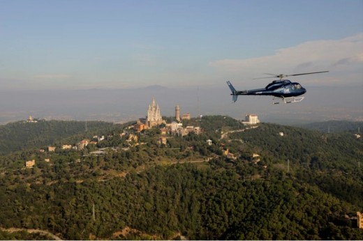 Paseo Helicoptero R44 en Barcelona