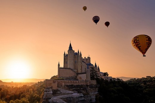 Paseo en Globo por Segovia