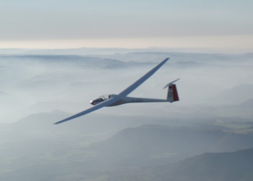 Vuelo en planeador en Barcelona