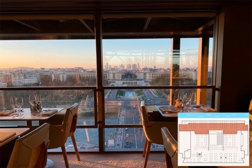 Menu Grande Dame | Con vistas al r&iacute;o Sena