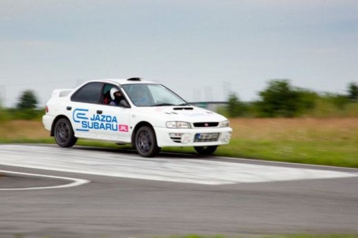Subaru Impreza STI Wrocław tor rakietowa 15 okrążeń toru