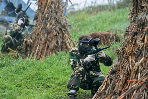 Jogo de Paintball em Sintra c/200 bolas inc. p/ 10 Jogadores