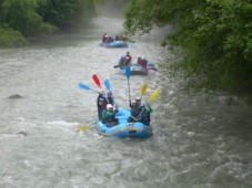 River Rafting Tour Saane