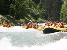 Rafting en Trentino