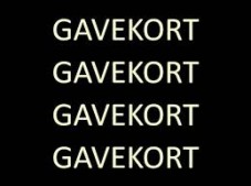 Gavekort - Guld