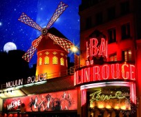 Espectáculo de Cabaret Moulin Rouge - París