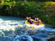 Rafting en Lazio