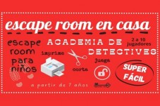 Escape Room para niños Academia de detectives - Juego Descargable