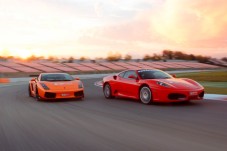 Conducir un Ferrari F430 F1 + Lamborghini Gallardo en circuito