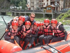 Rafting para menores en Lleida