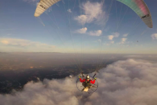 Bautismo de vuelo en paratrike Aveiro, Portugal