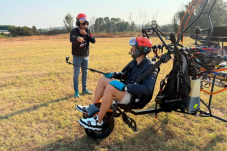 Bautismo de vuelo en paratrike Aveiro, Portugal