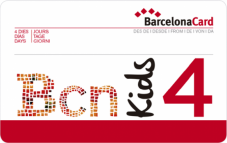 Barcelona Card 4 días para niños (4-12 años)