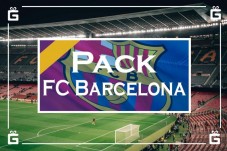 Pack regalo FC Barcelona ORO