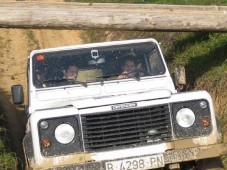 Emoción a bordo de un 4x4 en Barcelona.