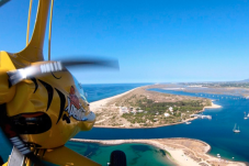 Vuelo turistico en girocóptero en el Algarve, Portugal