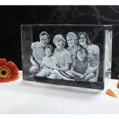 Cristal 3D Personalizado - Grabado a Láser