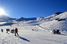 Pista de esquí en Sierra Nevada