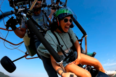 Bautismo de vuelo en paratrike Aveiro, Portugal