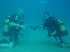 Bautismo buceo en Almería