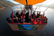 Viaje en Globo por Galicia en Ribeira Sacra