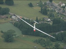 Planeador en Bélgica