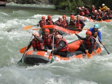 Rafting para dos personas en Lleida.