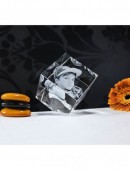 Cubo de Cristal 3D Personalizado - 1 a 2 personas