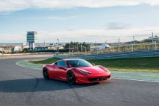 Ferrari 458 Italia en circuito