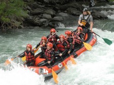 Rafting para niños en Lleida