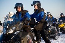 Excursión en moto de nieve, huskies y renos en Laponia - Para dos