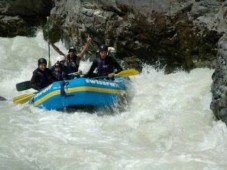 River Rafting Tour Saane