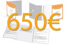 Cheque regalo 650€