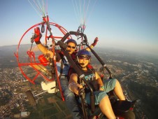Bautismo de vuelo en paratrike Aveiro, Portugal